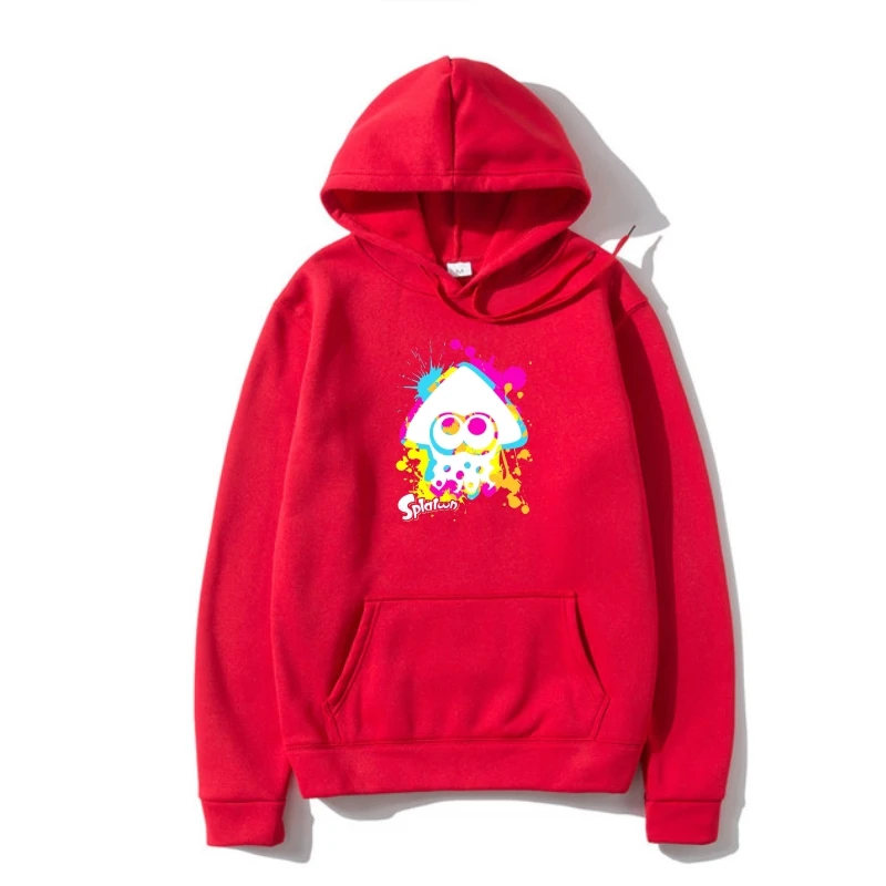 

Splatoon 2 New Outerwear Colour Ink Spla Outerwear Black-Navy Men-Women Cool Casual Hoody