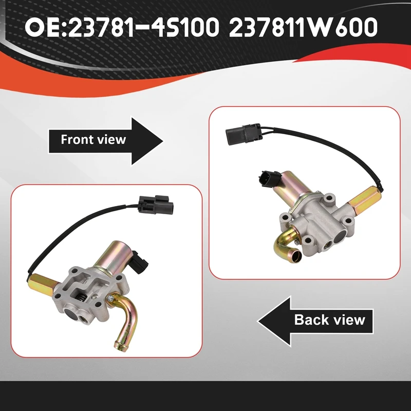 23781-1W600 23781-4S100 Клапан регулировки скорости холостого хода для Nissan Frontier Pathfinder Xterra QX4