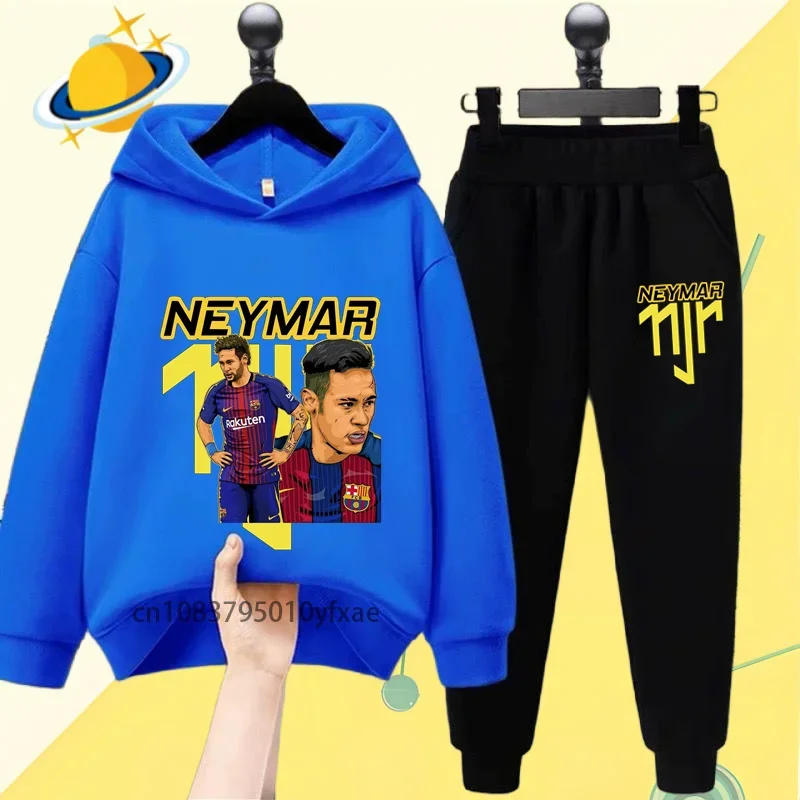 й детский клетчатый костюм унисекс с капюшоном и длинными рукавами для зимы