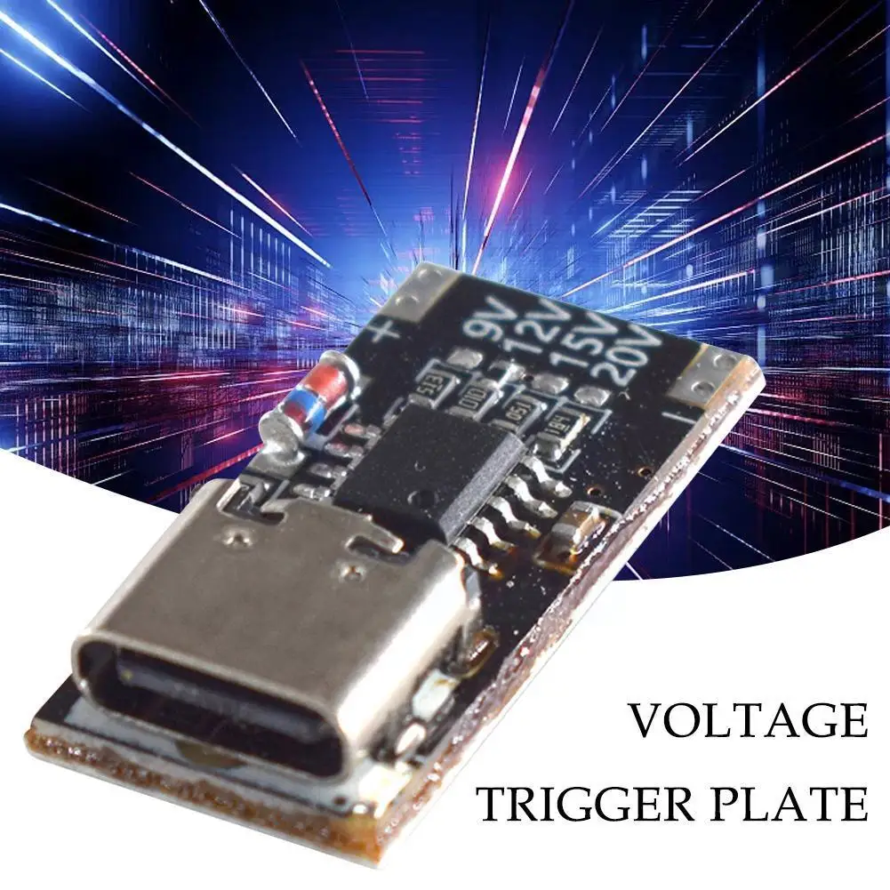 

PD/QC Decoy Board Fast Charge USB Boost Module Type-c Polling PD3.0 20V Charge 9V Fast Trigger PD2.0 Detector Module 12V 15 X7T9