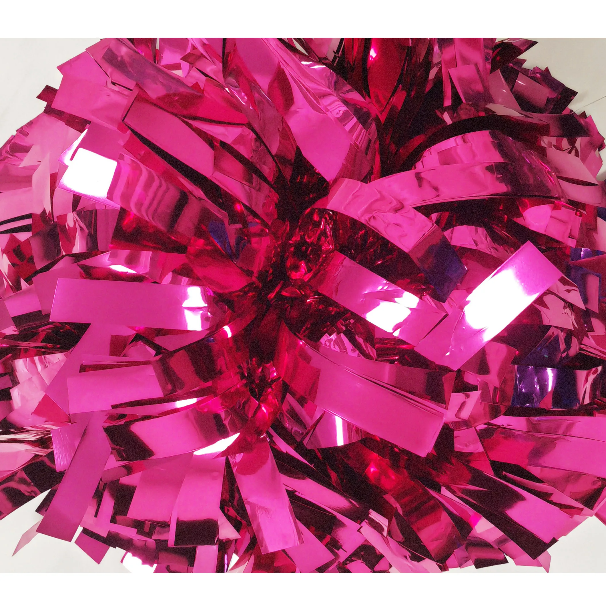 1 шт. помпон с ручкой Cheerleader Baton металлический голографический синий 4&quot 6&quot 8&quot на