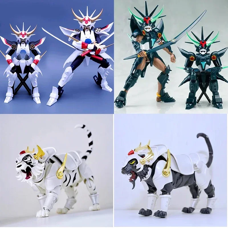 Модель Koo Yoroiden Samurai Troopers Ronin Warriors Kikoutei Rekka White Black Tiger with Object Фигурка в наличии