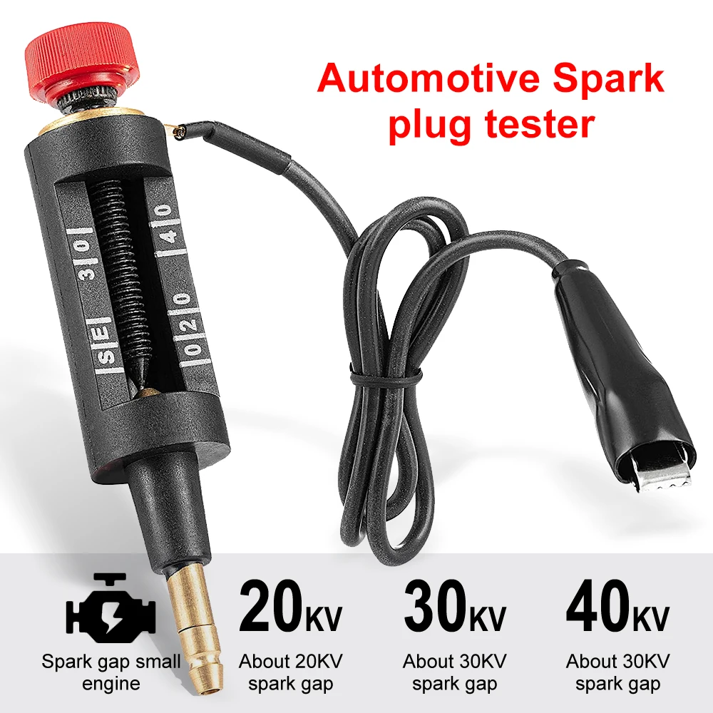 

Spark Plug Tester Wrench Ignition System Coil Engine Tester Adjustable Ignition Coil Tester Car Repair Tool Car Accessories