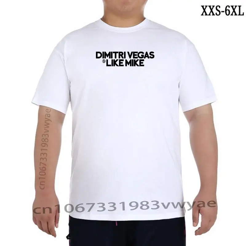 

New Design Men tee DJ Dimitri Vegas Like Mike tshirt Cotton Men' Clothing Summer Fashion O Neck Top t shirt Harjuku Tshirt