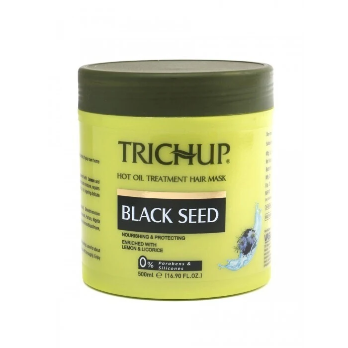 Vasu крем для волос маска от выпадения Trichup Black Seed с Черным Тмином 500 мл |