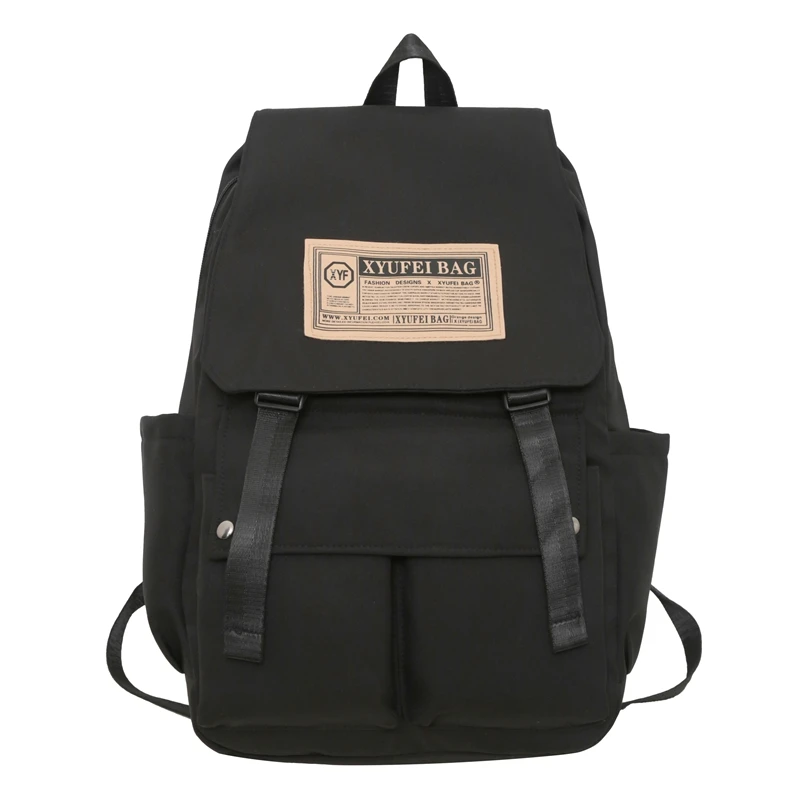 

Trendy Student Nylon Women Backpacks Female School Bags 2023 New Unisex Fashion Travel For Teenage Girls Cool Casual College