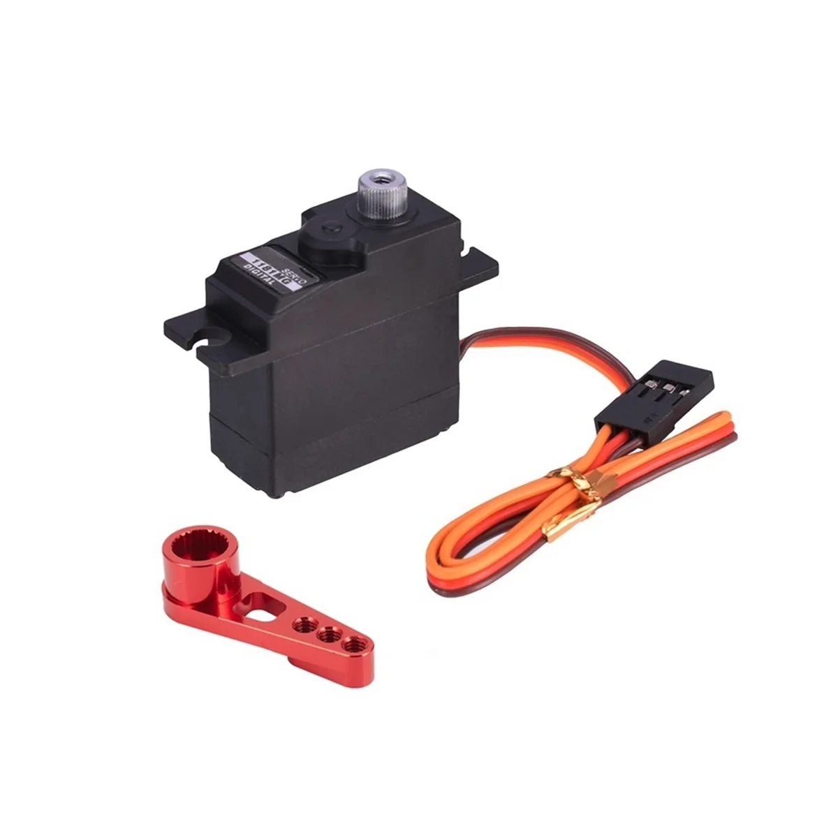 Металлический сервопривод и металлический сервопривод для WPL C14 C24 MN D90 MN99S, детали для радиоуправляемых автомобилей, 18 г, 3,5 кг