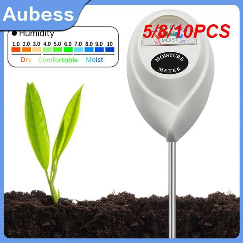 

5/8/10PCS Abs Professional Hygrometer Corrosion Preventive Water Determination Accurate Soil Moisture Meter Hygrometer Tool