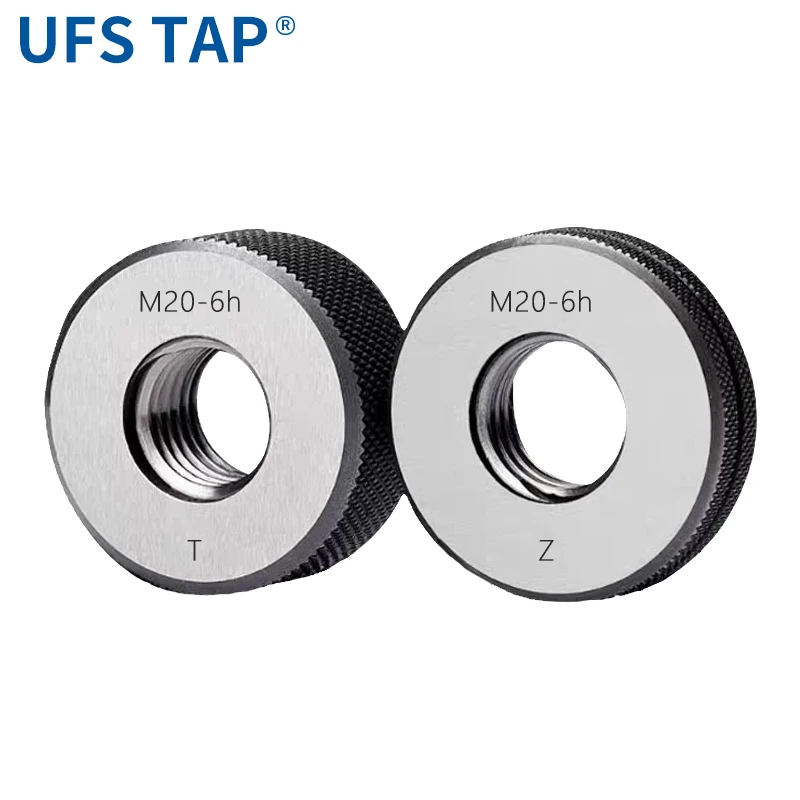 Фото Набор калибровочных колец UFS 1SET (1*GO+1*NOGO) 6 шт. M22-M29 X0.5/0.75/1.0/1.25/1.5/2.0/2.5/3.0 для измерения нестандартных метрических резьб с мелким шагом №4