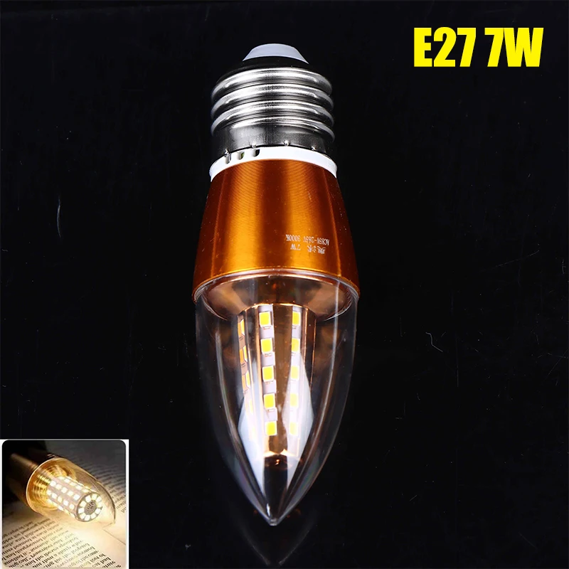 

Светодиодная лампа-свеча E27/E14