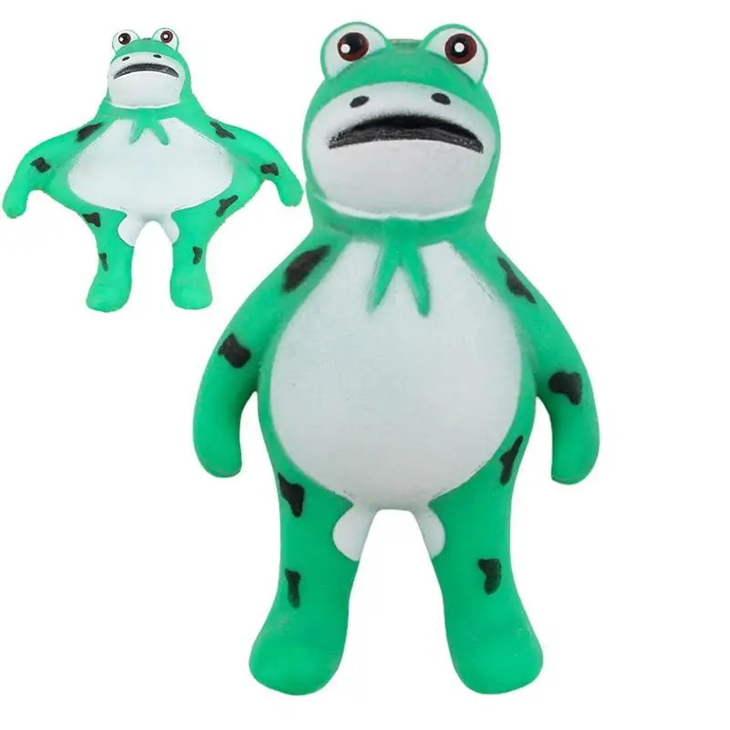 

Frog Toys Shape-Changing Design Portable Evil Frog Sensory Toy Animal Stress Relief Toy Relaxing Tools For Kids Adult