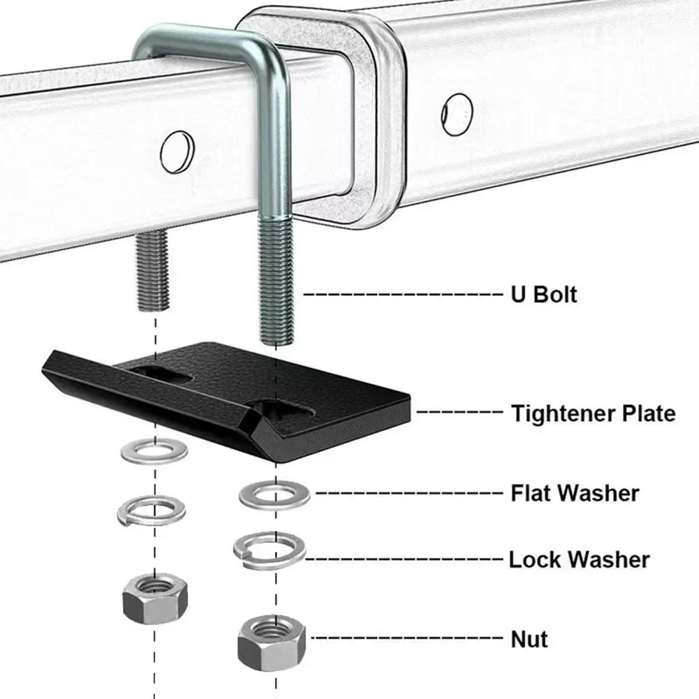Сверхмощный затягиватель сцепки для 2-дюймовых захватов буксировочного прицепа