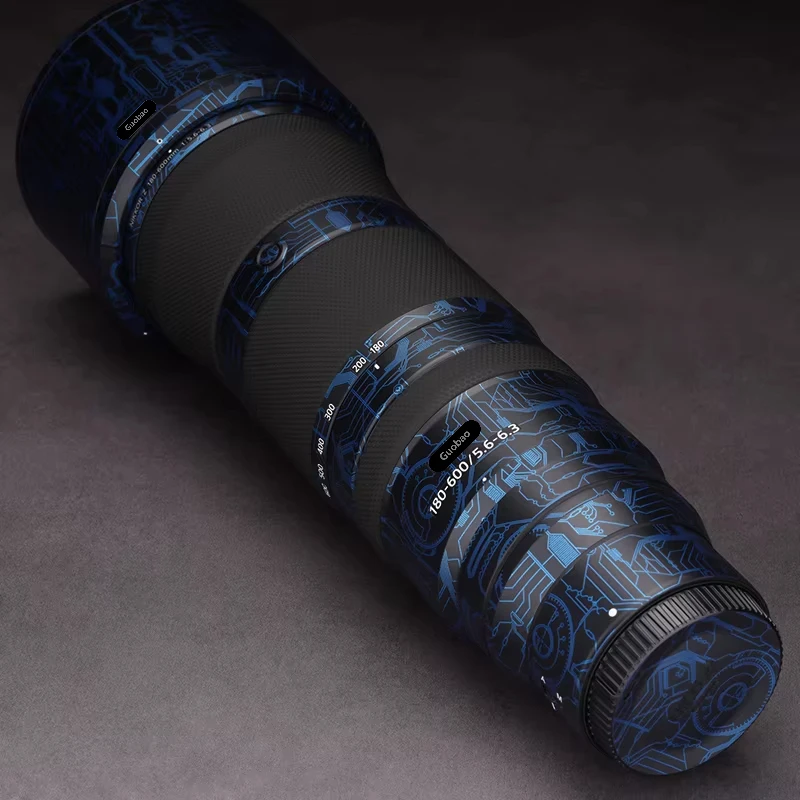 Наклейка-наклейка для объектива камеры Nikon Z 180-600 мм виниловая пленка покрытие NIKKOR