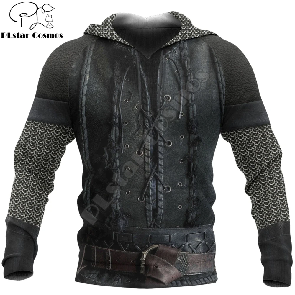 

The Last Kingdom Warrior Chainmail Armor 3D Printed Men Hoodie Unisex Deluxe Sweatshirt Zip Pullover Casual Streetwear