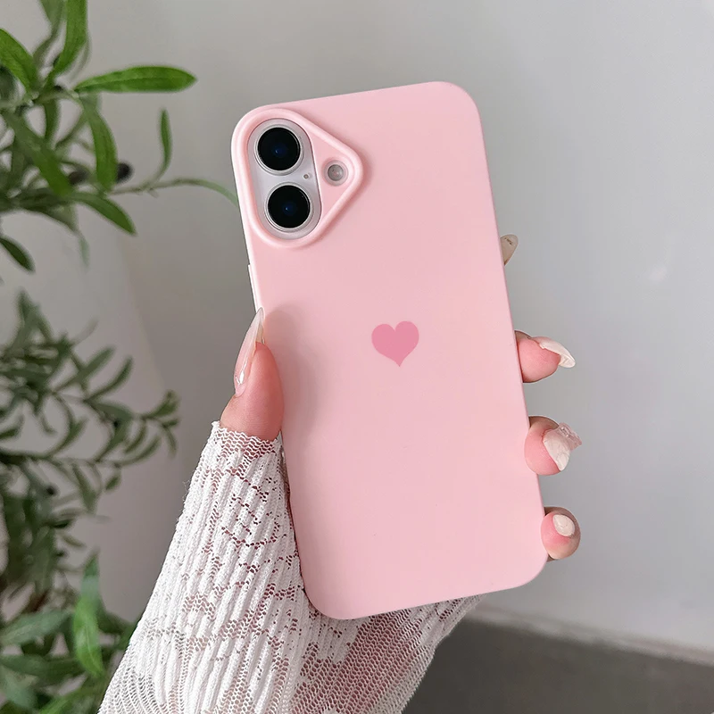 Мягкий силиконовый чехол Love Candy Color для iPhone 16 15 14 плюс 13 12 Mini 11 Pro Max ультратонкая