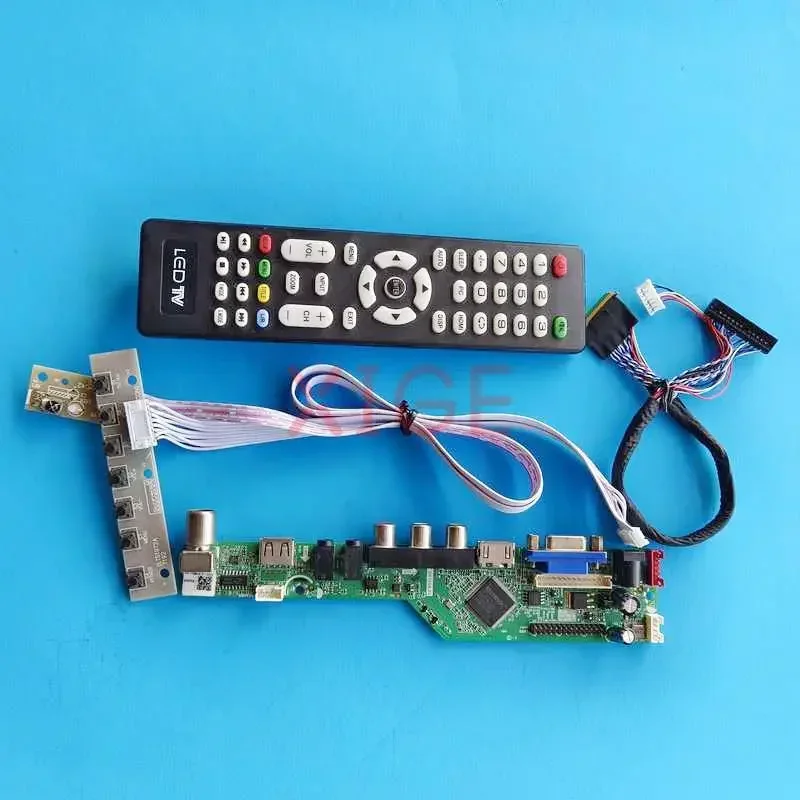 Для CLAA156WA11A CLAA156WA15A 1366x768 15 6 &quotUSB + AV VGA HDMI TV аналоговый LVDS 40 контактов