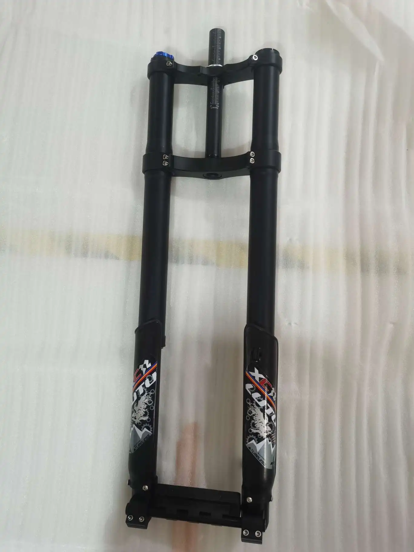 fat bike Fork 26*4.0 Fat Bicycle Spring Fork Upsidedown Suspension Forks Magnesium Aluminium Alloy Downhill DH fork