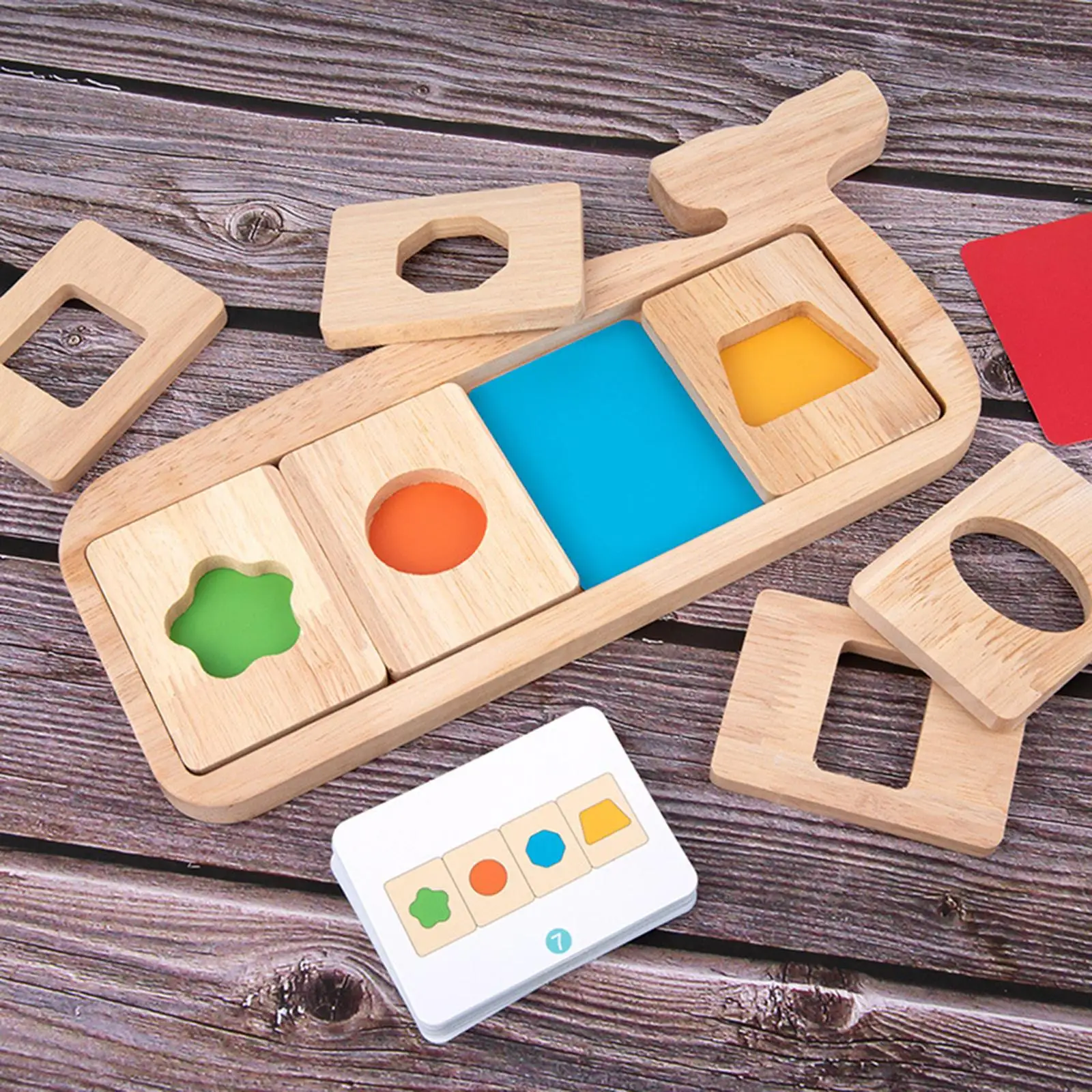 

Wooden Preschool Toy Educational Puzzle Toy Montessori Toy Geometric Puzzle Game Boys Girls Gifts