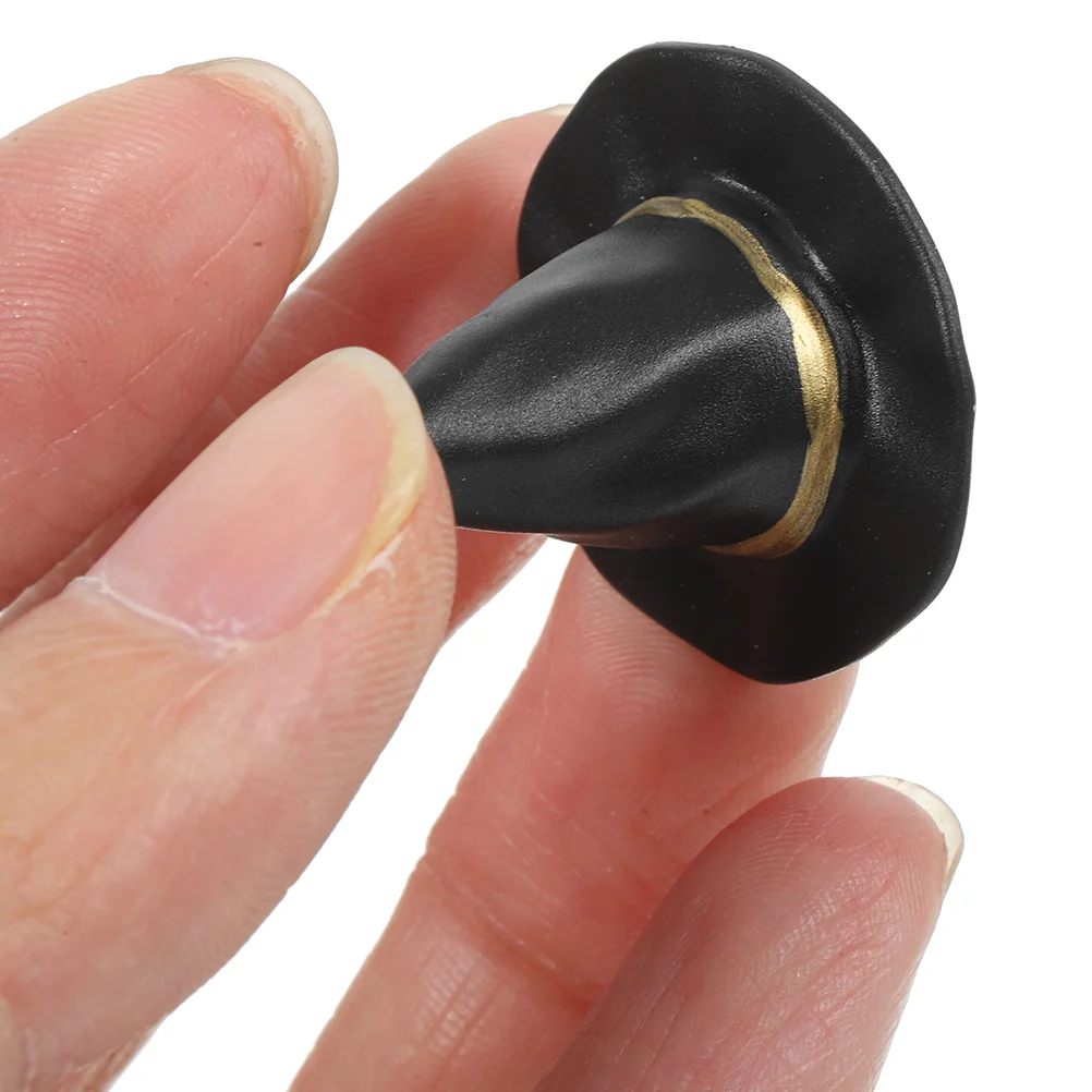 10 комплектов шляпа ведьмы на Хэллоуин миниатюрные шапки крошечные для кукол