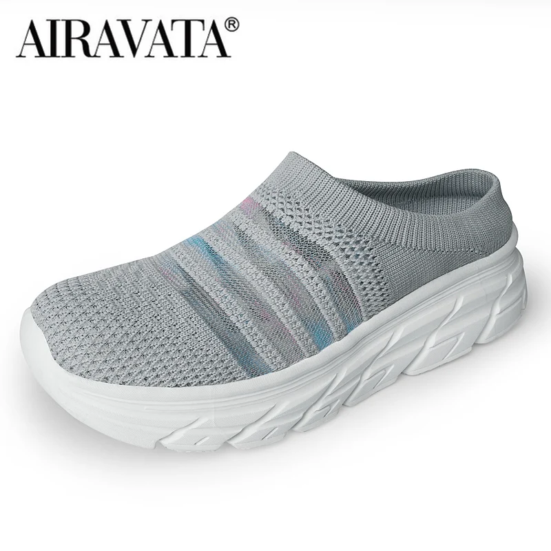 Men Women Breathable Shoes Casual Flat Loafers Walking Sneakers Size 35-44