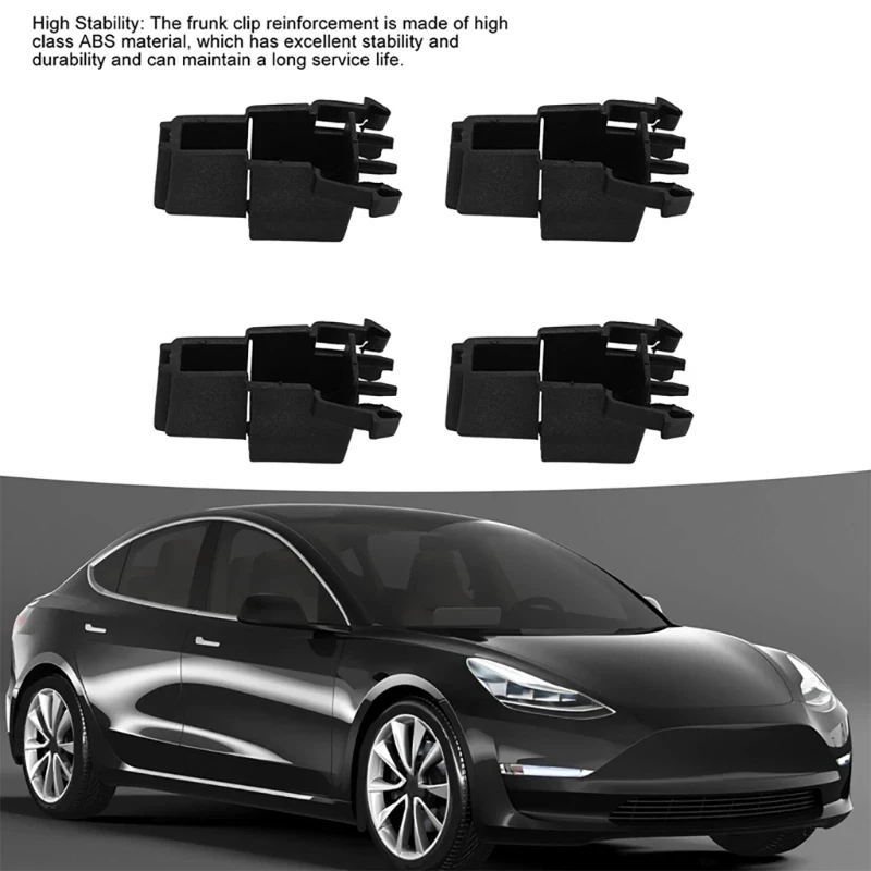 4 шт. опорный кронштейн капота автомобильный зажим армирующий авто аксессуар для