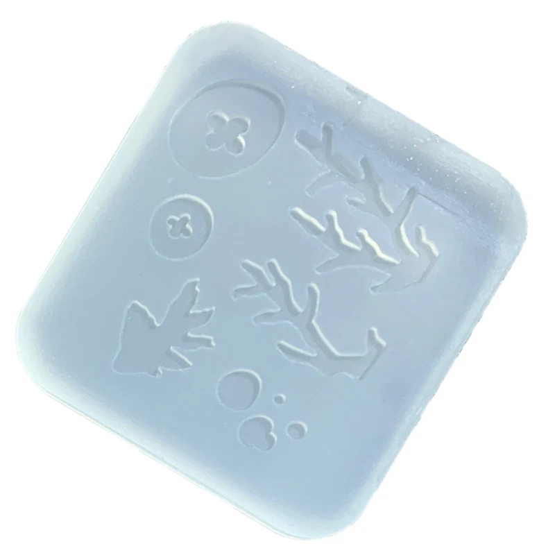 Силиконовая форма для изготовления ювелирных изделий ручной работы в виде