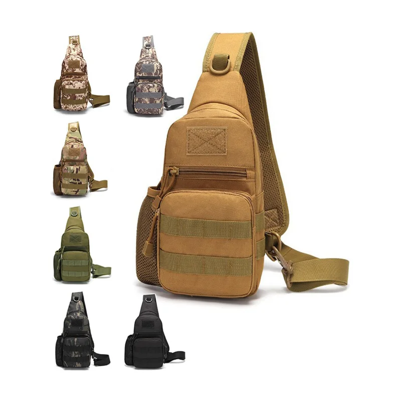 

20L Tactical Hiking Sling Bag Sports Climbing Camping Hunting Shoulder Fishing Outdoor for Women Men Bottle Pack Molle Backpack