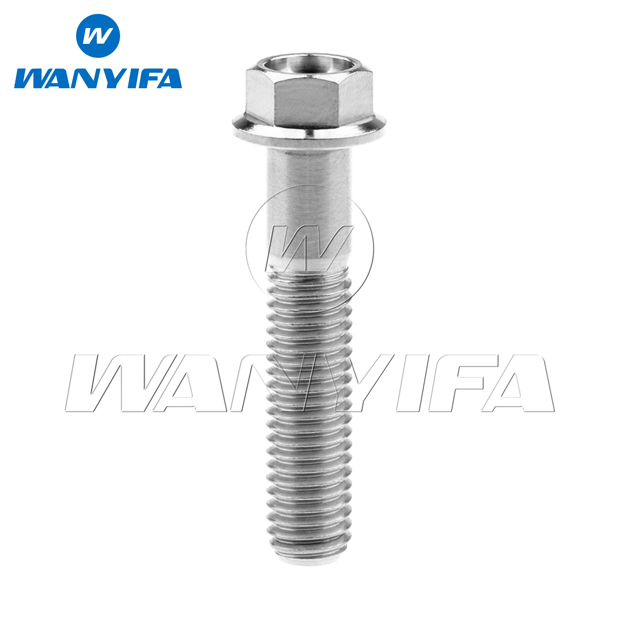 

Титановый болт Wanyifa M8x15 20 25 30 35 40 45 50 55 60 65 мм с маленьким фланцем и шестигранной головкой для крепежных дисковых тормозов мотоцикла