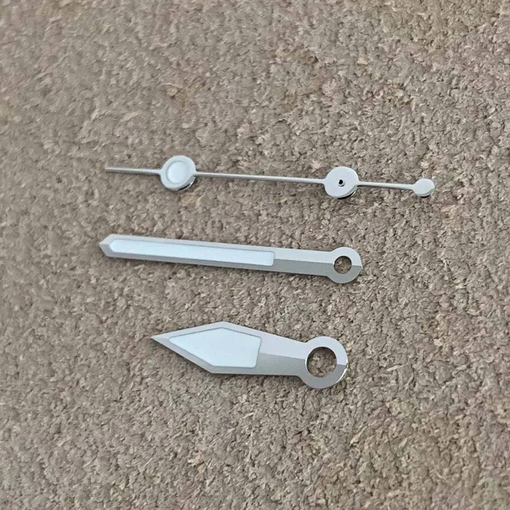 New Modified Watch Hands Accessory Alarm Watch Hands Green Glow Three Watch Hands Four Watch Hands Fit NH34 NH35 Movement