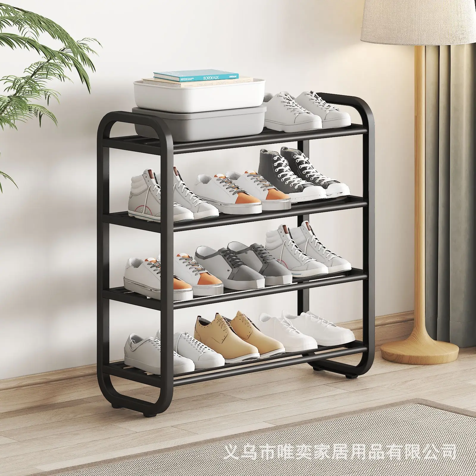 

Shoe Rack Home Dormitory Door Simple Shoe Rack Multi-layer Dustproof Storage Shoe Cabinet Small Assembly Shoe Rack