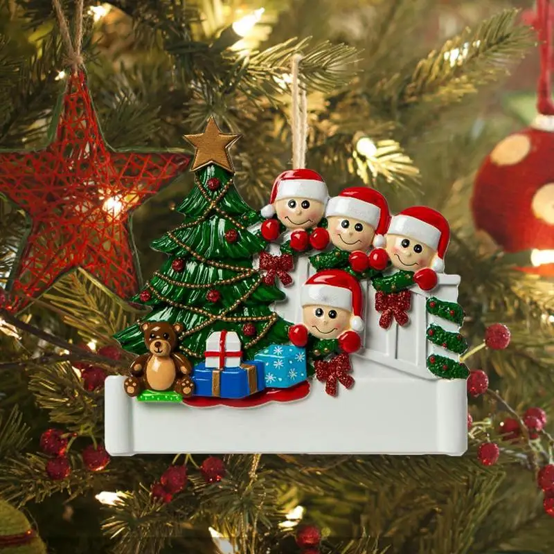 Рождественские украшения из смолы елочные принадлежности для рукоделия подарки