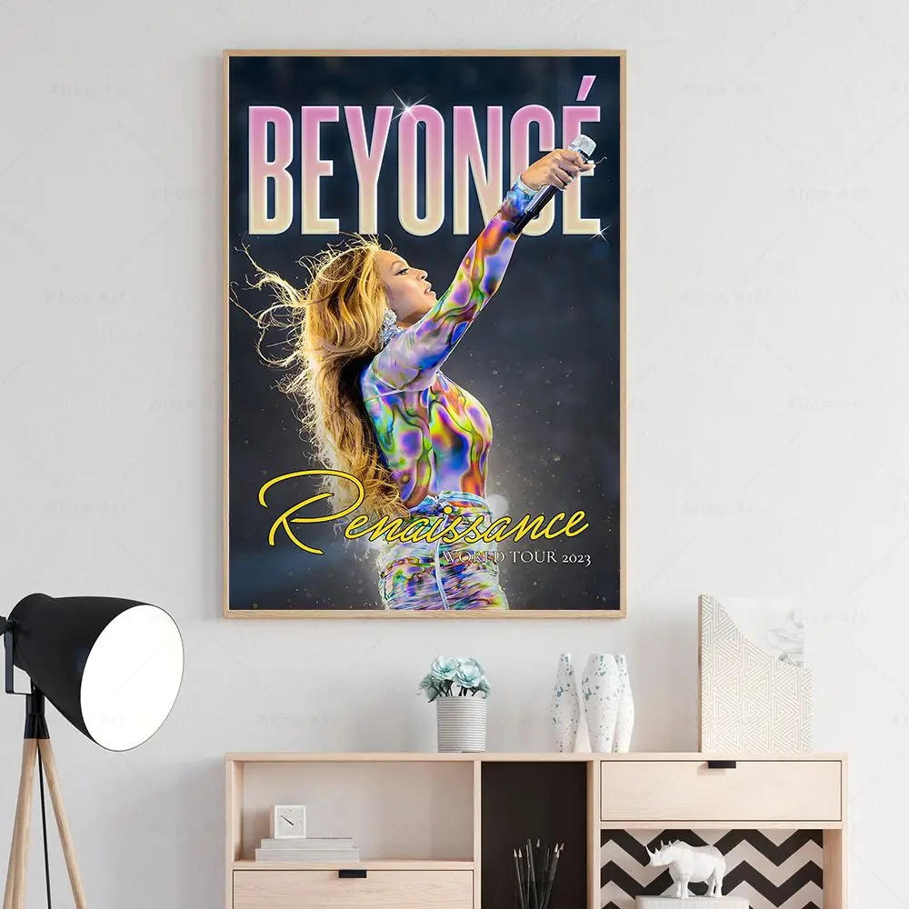 Постер на холсте Diva Beyonce времен Возрождения