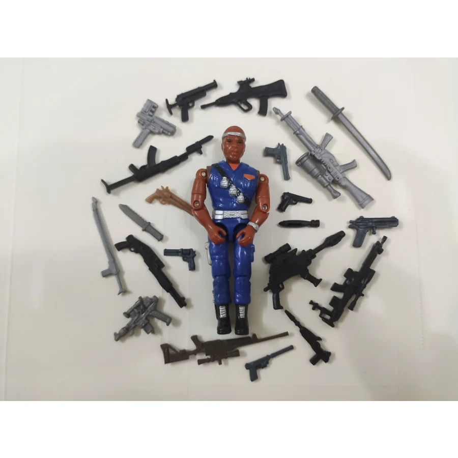 Экшн-фигурка солдатика спецназа Gi Joe 3 75 с 5 аксессуарами