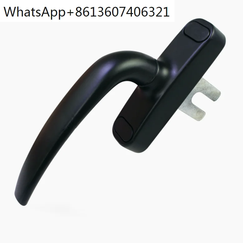 

Free Shipping Zinc Alloy Window Drive Knob Lock Latch Plastic Steel Window Door Handle Furniture Hardware Part Pull Bolt