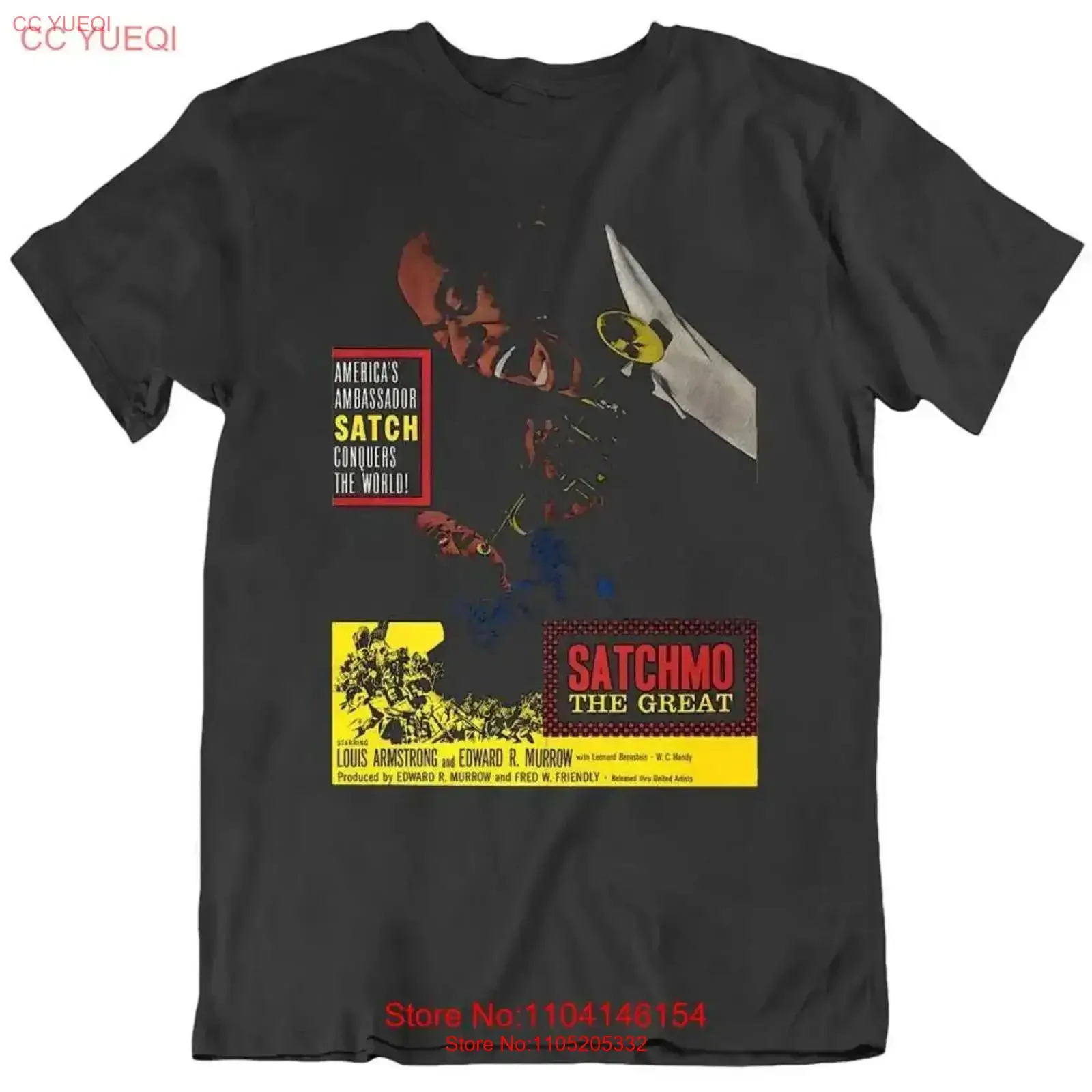 Фото Футболка Satchmo The Great Retro с постером фильма, винтажная стираная, удобная, универсальная, стильная, с рисунком, унисекс, повседневная, слегка №1