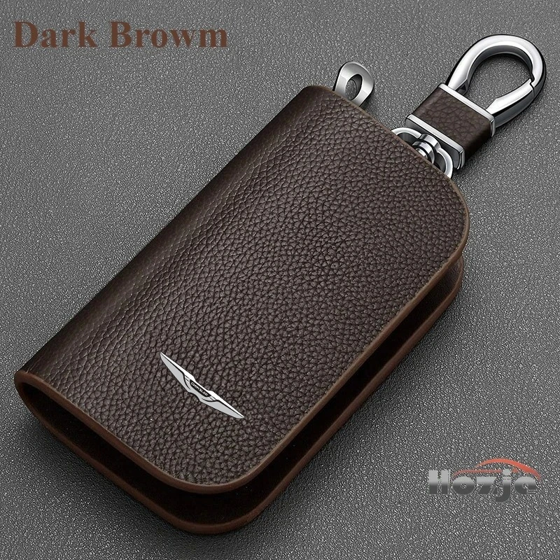 

Автомобильный кожаный чехол для ключей на молнии для Chrysler 300C Pacifica 300 200 Town and Country Ypsilon Delta Sebring Aspen Crossfire