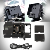 motorcycle r1200 r1250 gs r 1200 1250 gs navigation bracket usb mobile phone charging for bmw r1250gs adventure r1200gs lc adv