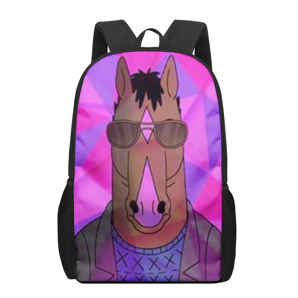 Bo Jack Horseman 3D Pattern School Bag for Children Girls Boys Casual Book Bags Kids Backpack Boys Girls Schoolbags Bagpack