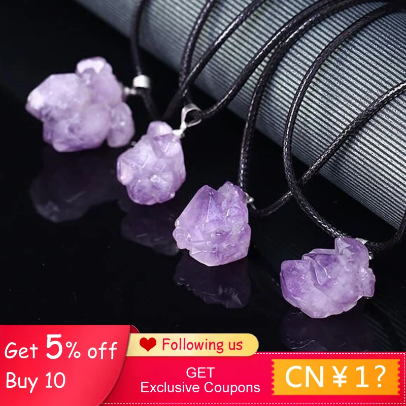 1 шт. натуральный хрусталь подвеска из уругского грубого камня энергетический