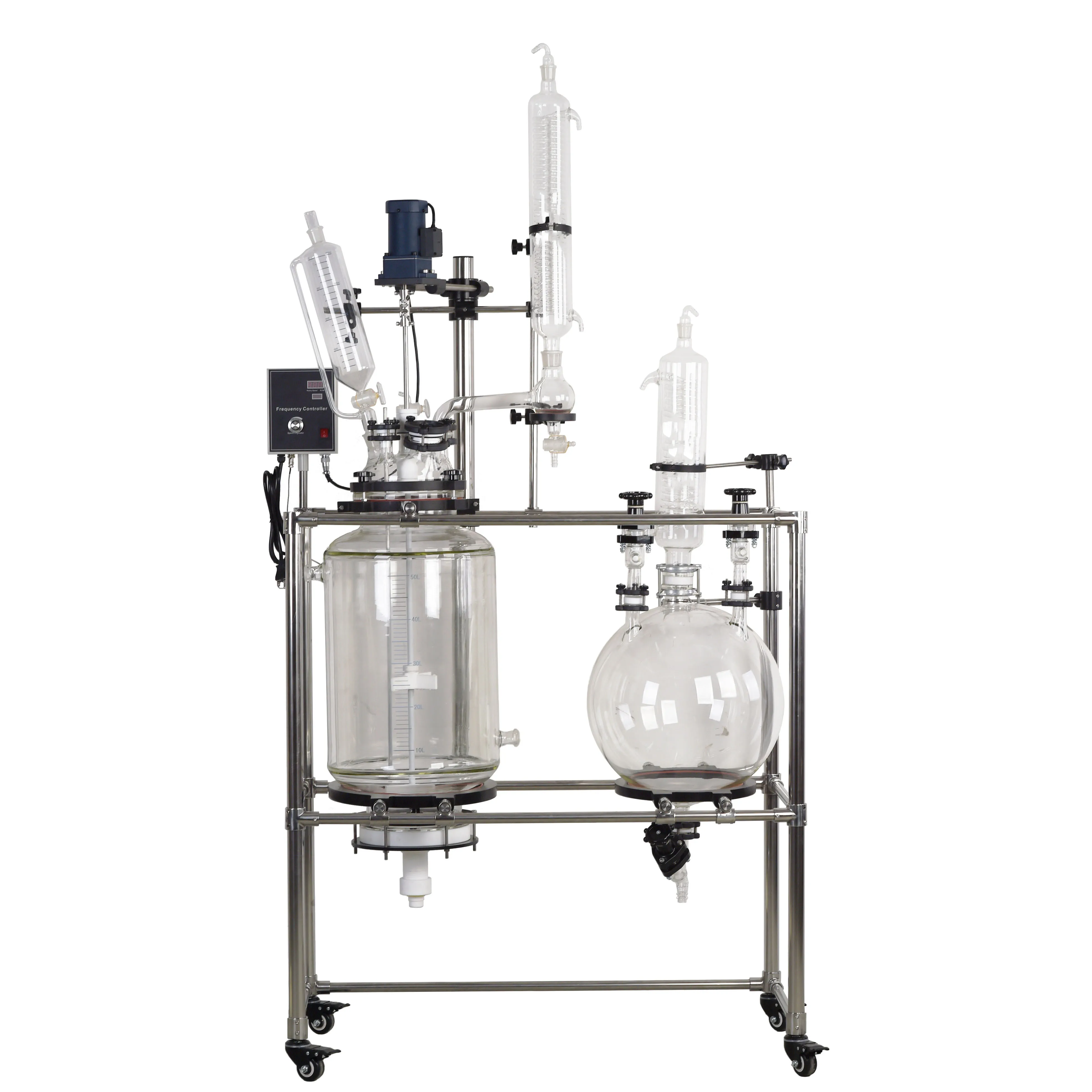 

Laboratory scale jacketed glass reactor 5l 10l 20l 50l