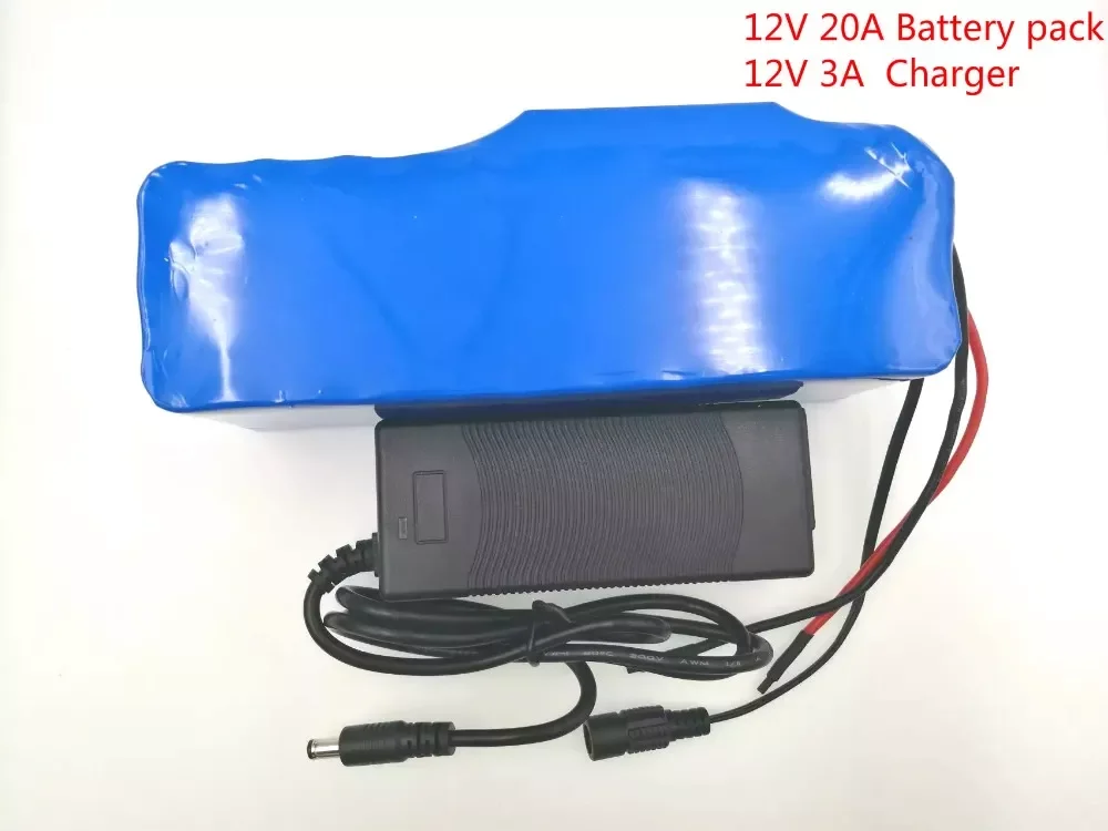 

NEW2023 VariCore 12V 20Ah 18650 Lithium Battery Pack 12.6v 20000mAh Capacity Miner's Lamp 100 w 800W High power Batteries +