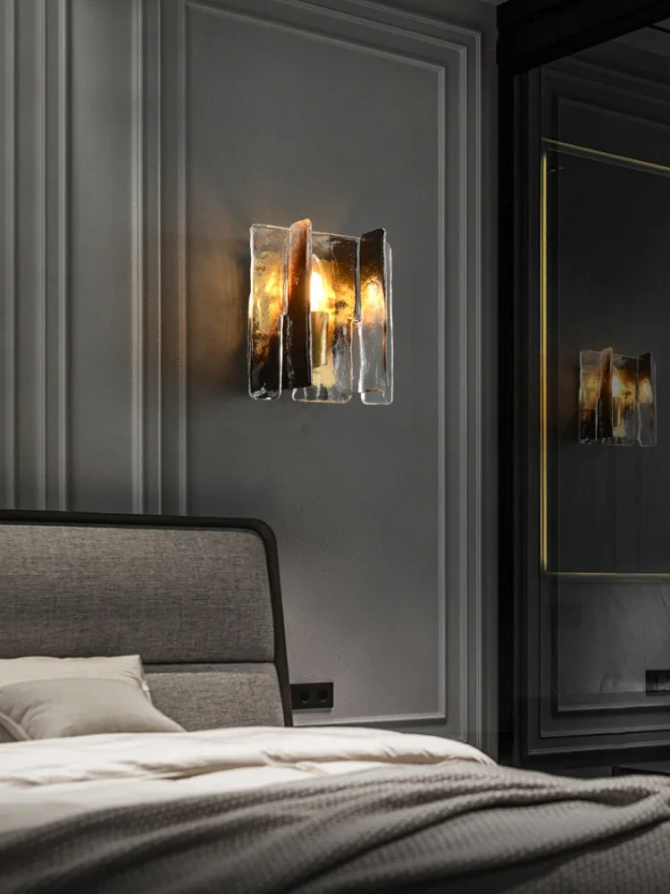 Настенный светильник из меди для гостиной столовой коридора современный