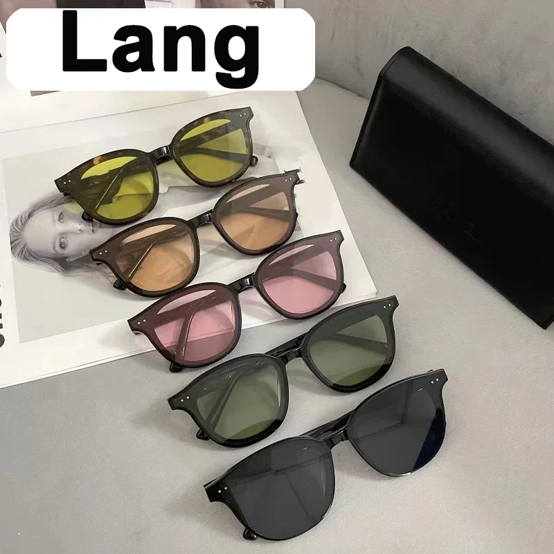 

Lang GENTLE YUUMI Sunglasses For Men Women Glasses Luxury Brands Sun Glasses Designer Monst Outdoor Vintage In Trend UV400