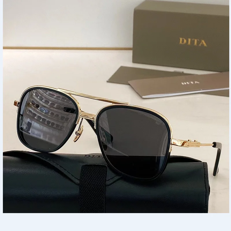 

New Arrival DITA RIKTON TYPE 402 Model Fashion Classic Metal Frame Unisex Sunglasses UV400 Luxury Business Men Women Eyeglasses