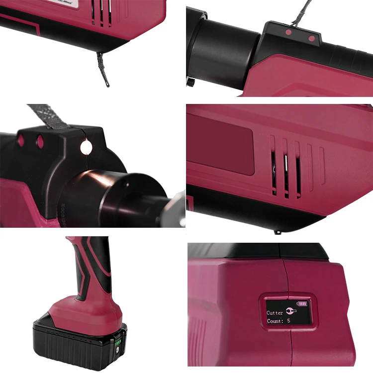 

ECT-6022 6T Battery Powered Hydraulic Cable Electric Crimping Tool