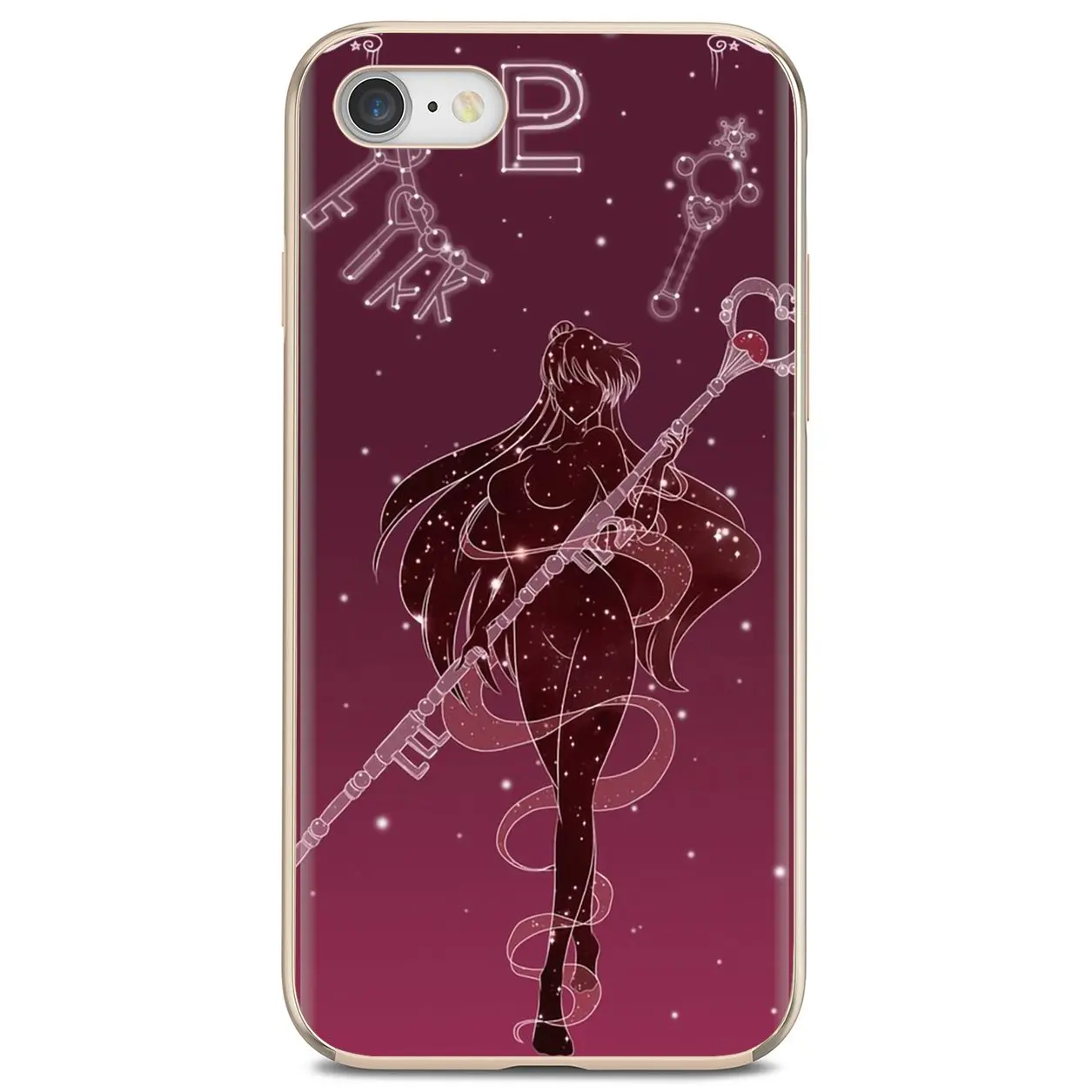 Тонкий силиконовый мягкий ТПУ чехол для телефона с аниме Сейлор Мун Кристалл Xiaomi