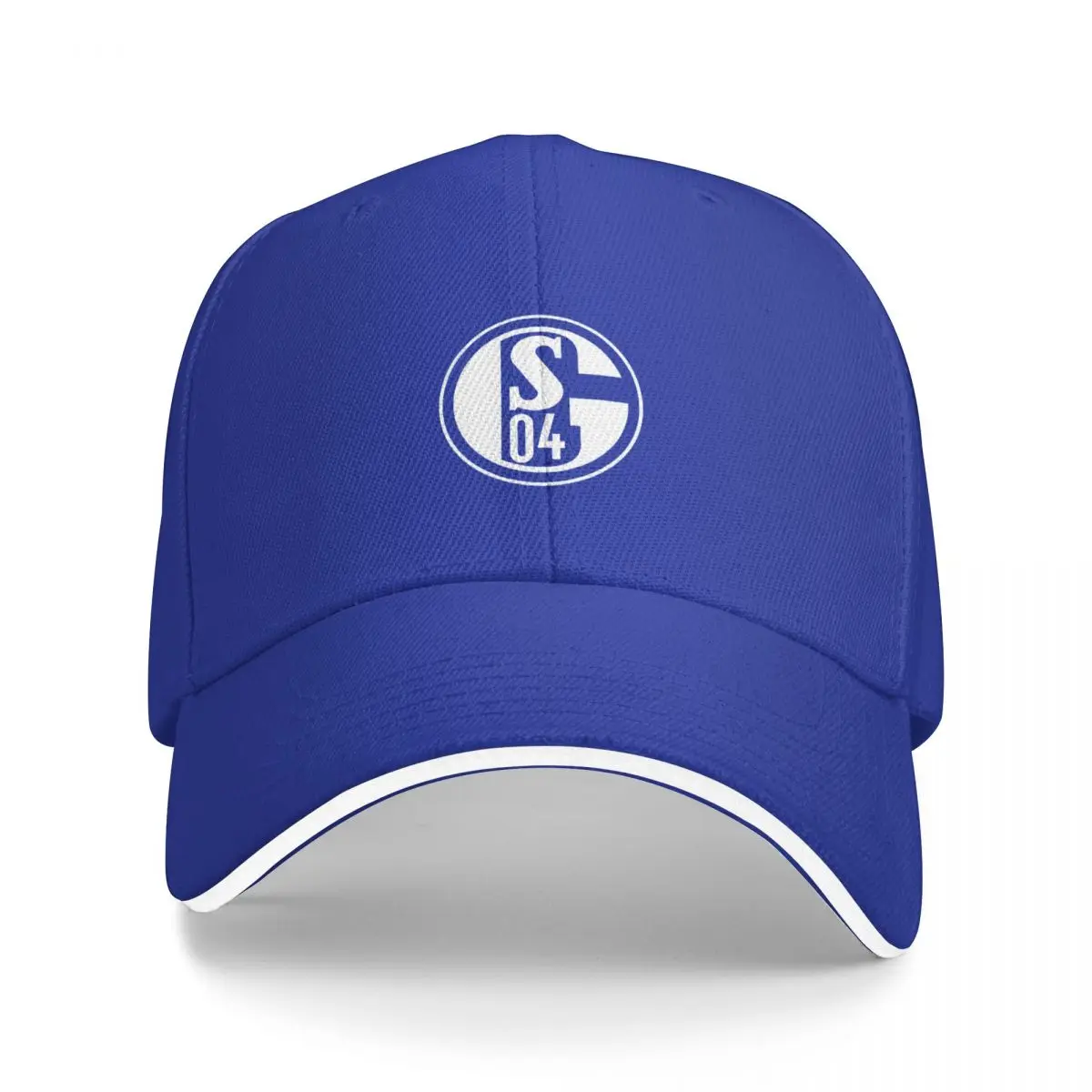 

FC Schalke 04 Logo Baseball Cap Summer Men 2023 Casual Sandwich Baseball Cap Casual Personalized Hat