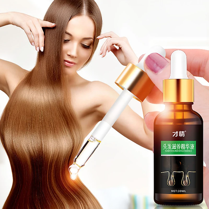 

30ml Hair Growth Hair Serum Triple Roll-On Massager Regrowth Organic Essential Oils Ginger Anti Hair Loss Free shipping