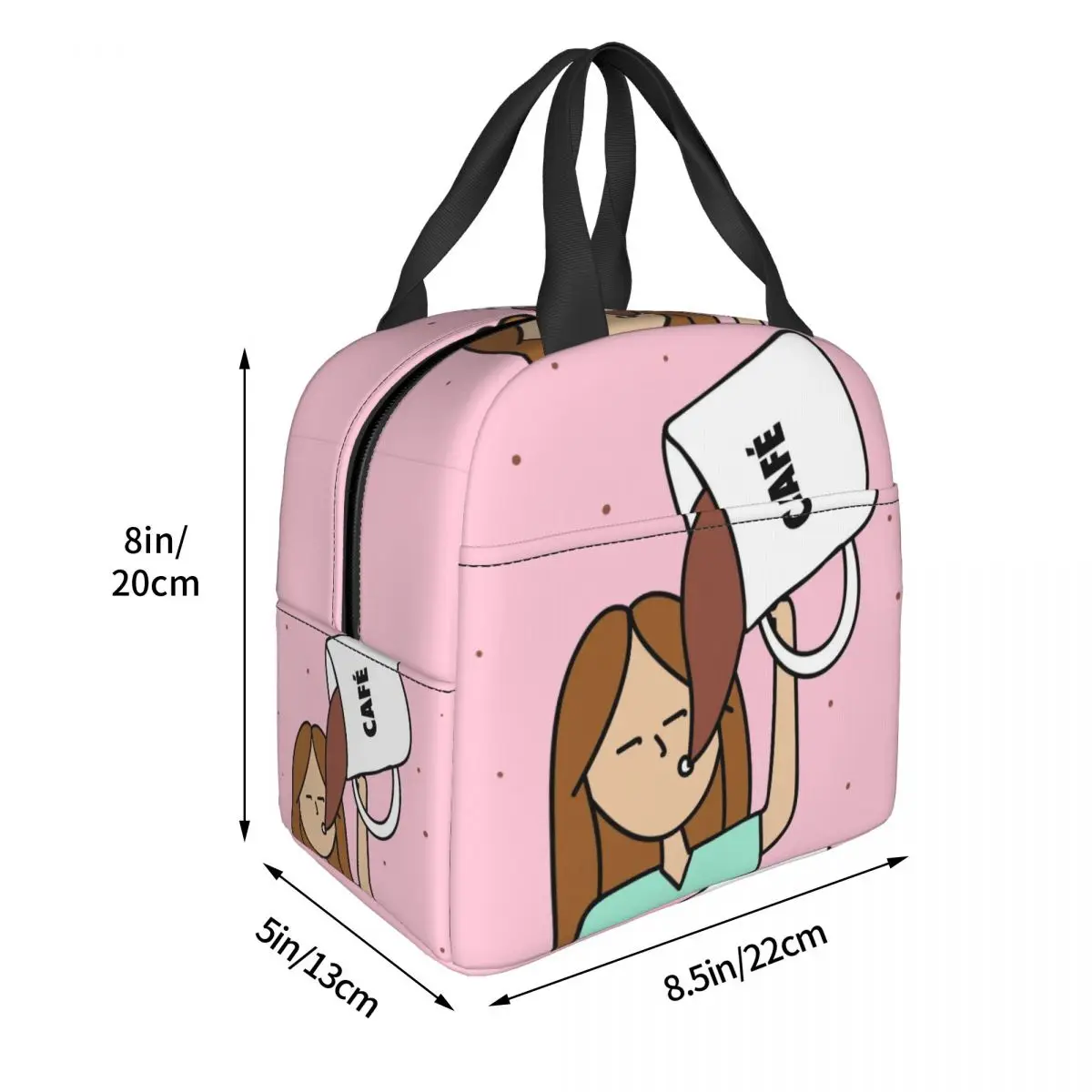 Мультяшный изолированный Ланч-бокс для врачей и медсестер контейнер ланча