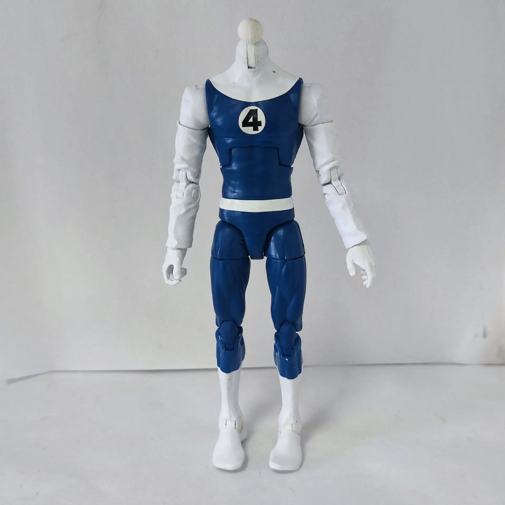 Фото Marvel Legends Fantastic Four F4 Мистер Фантастик без головы, 6-дюймовая фигурка без упаковки №1